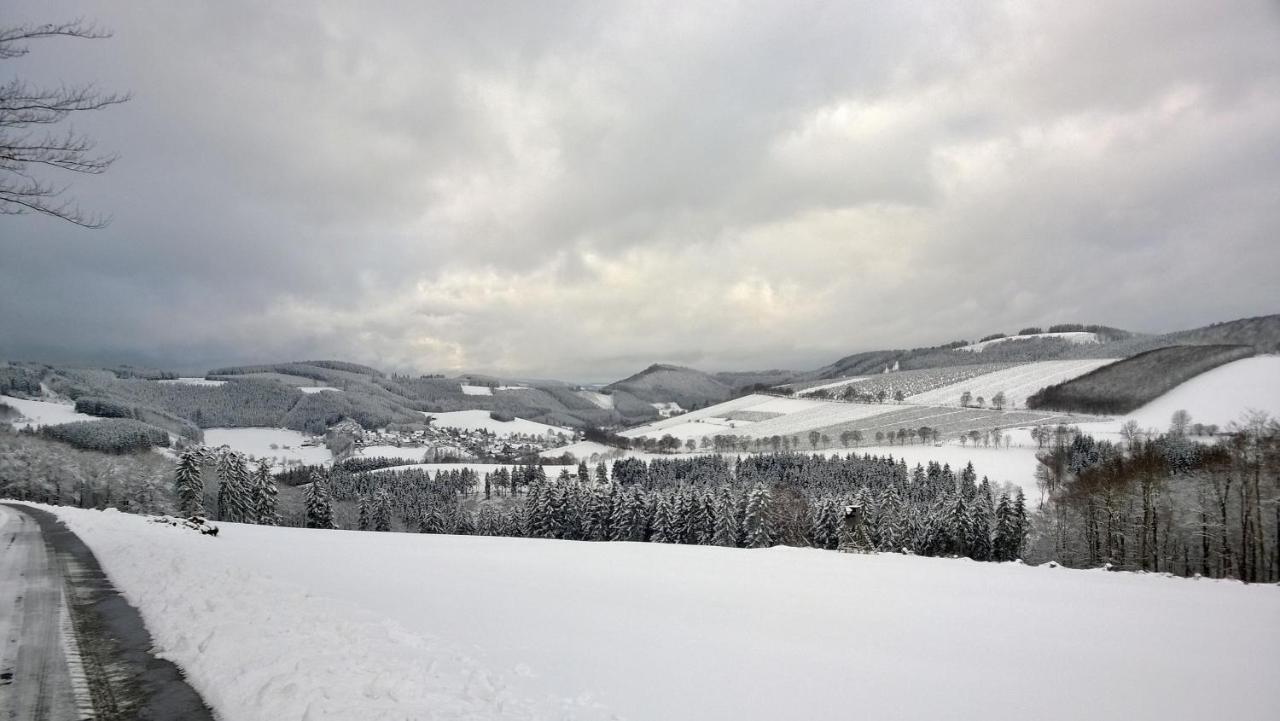 Berghotel Hoher Knochen Winterberg Bagian luar foto