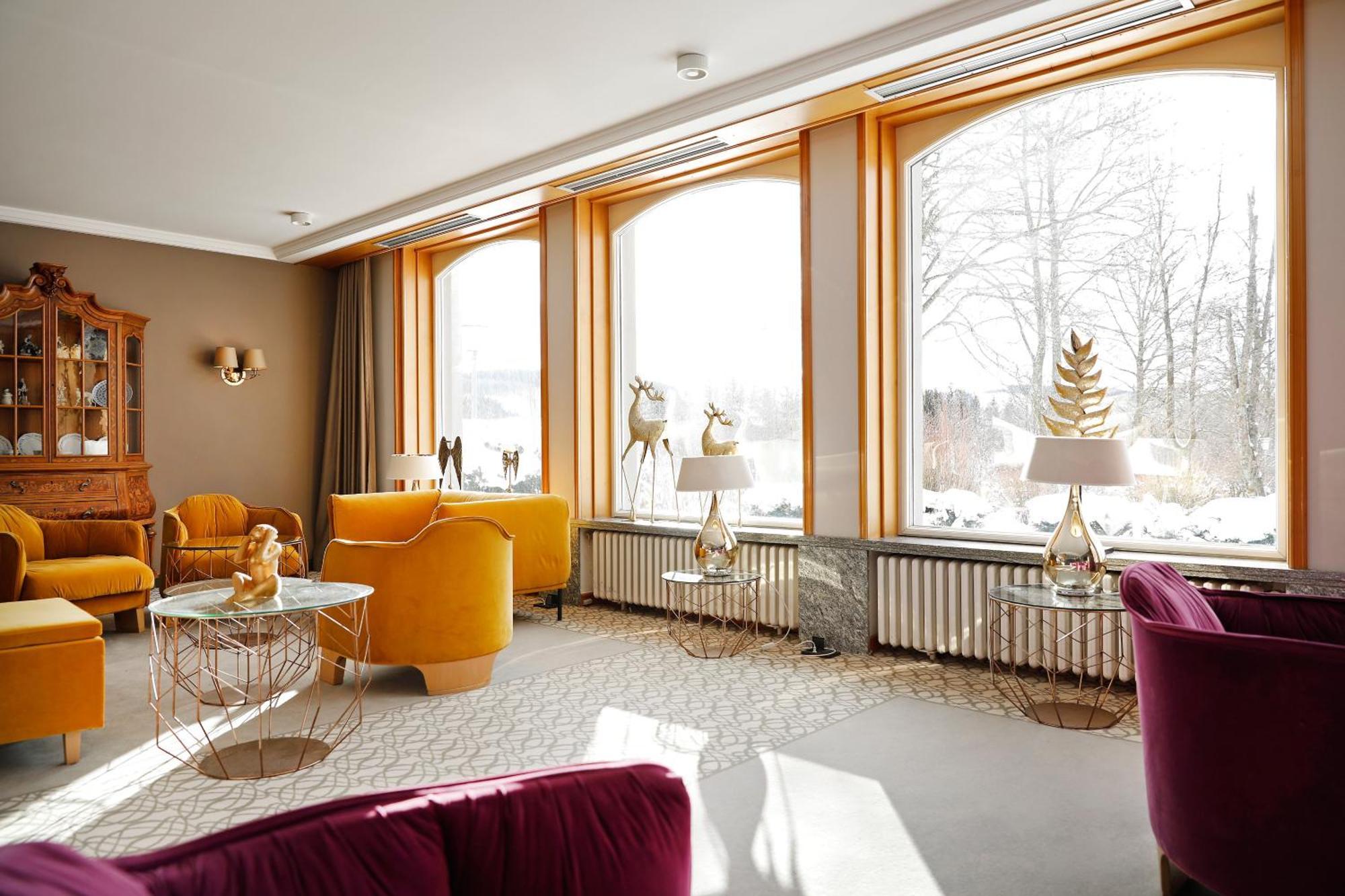 Berghotel Hoher Knochen Winterberg Bagian luar foto