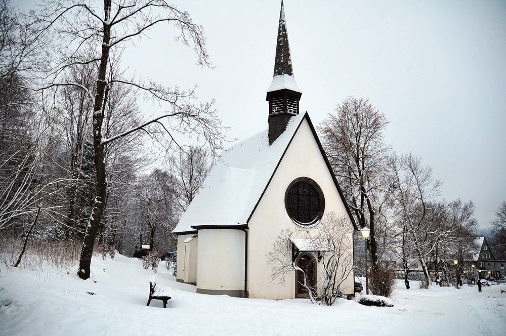 Berghotel Hoher Knochen Winterberg Bagian luar foto